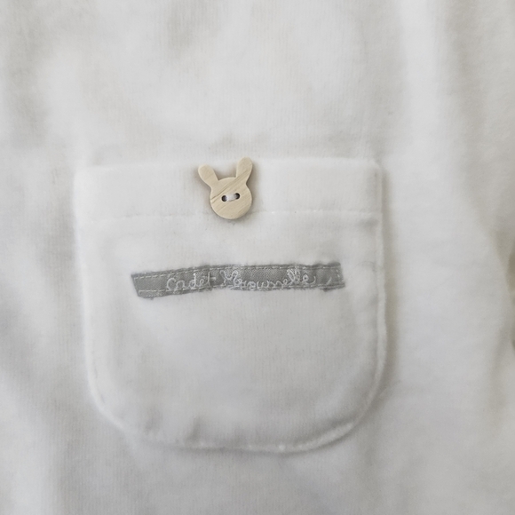 Cadet Rousselle TOG 2 Neutral French Sleep Sack Bag Baby Embroidered 0-6 mths - Picture 6 of 11